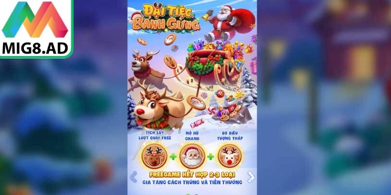 Đại Tiệc Bánh Gừng Mig8 khai thác chủ đề lễ hội bánh gừng đặc trưng
