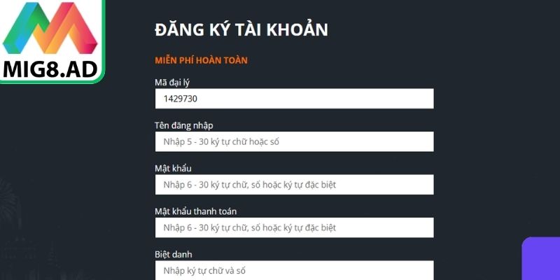 Nắm rõ các bước đăng ký Mig8 giúp tham gia hiệu quả