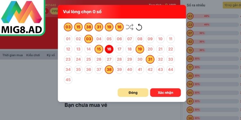 Mega 6/45 vẫn yêu cầu người chơi có kế hoạch quản lý ngân sách rõ ràng
