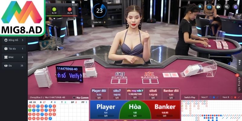 Mọi kết quả trong WM Sexy Casino đều được xử lý theo quy trình khép kín