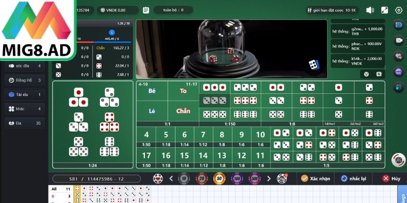 Mỗi trò đều sở hữu luật chơi riêng, nhịp ván nhanh và mức cược linh hoạt, phù hợp